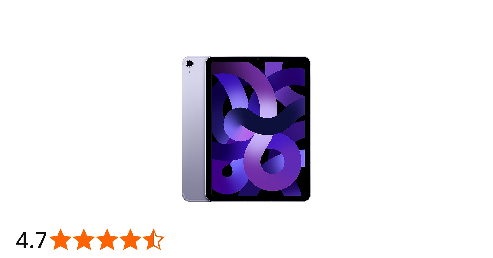 Amazon | 2022 Apple iPad Air (Wi-Fi, 64GB) - パープル (第5世代