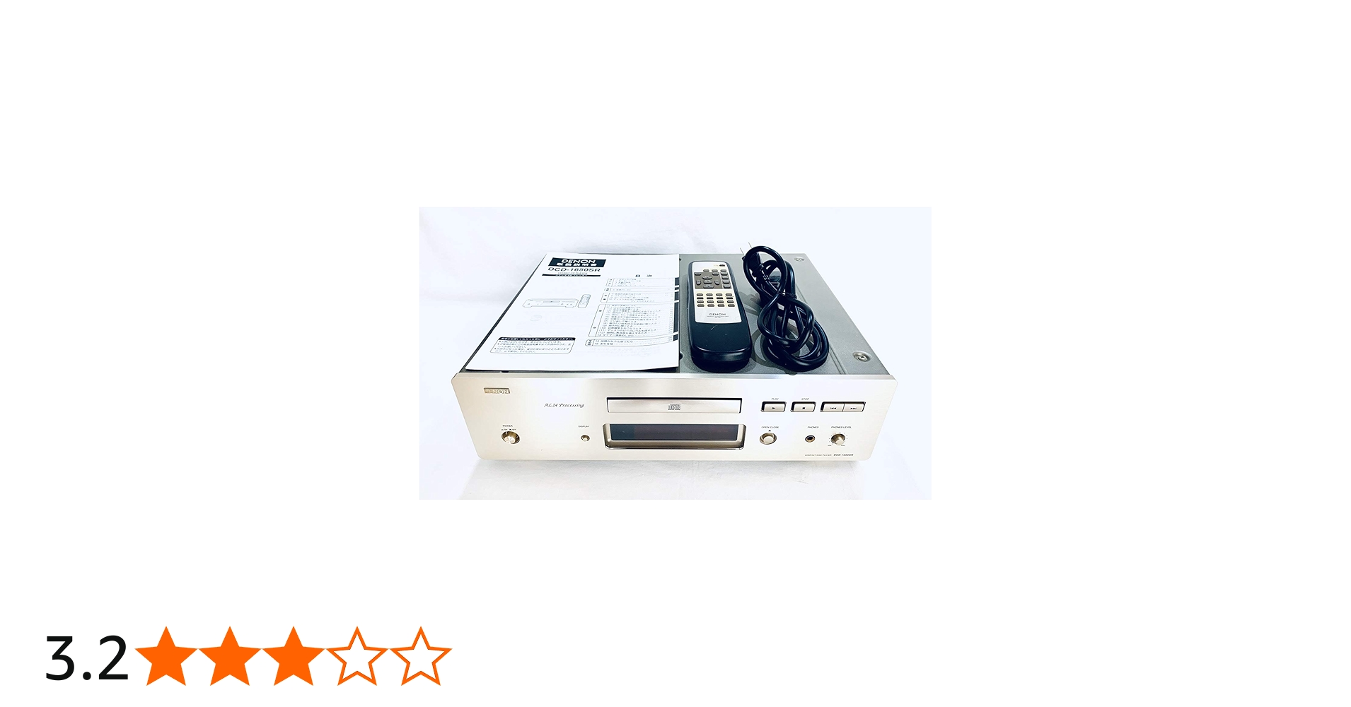 Amazon.co.jp: Denon CDプレーヤー ゴールド DCD-1650SR-N : Electronics