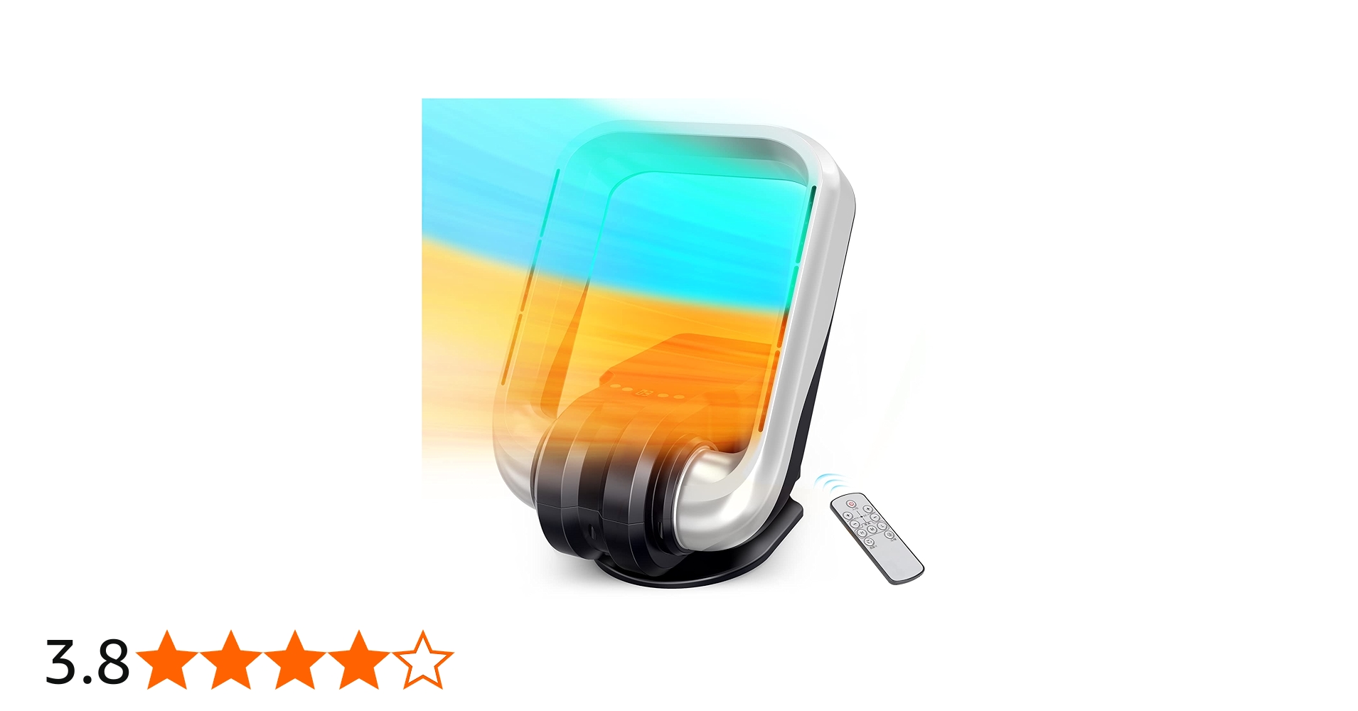 Amazon | セラミックファンヒーター 羽根なし hot+cool 暖房器具