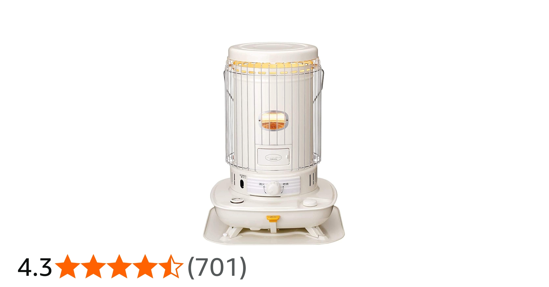 Amazon | CORONA(コロナ) 石油ストーブ 【日本生産】 対流型 (木造17畳