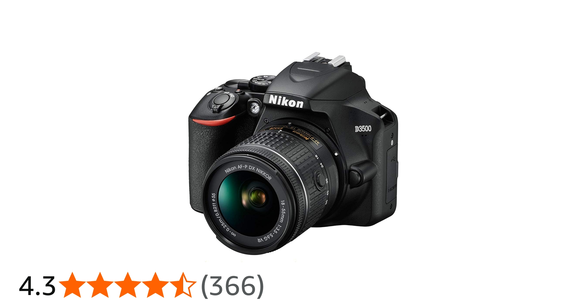 Amazon | Nikon デジタル一眼レフカメラ D3500 AF-P 18-55 VR レンズ