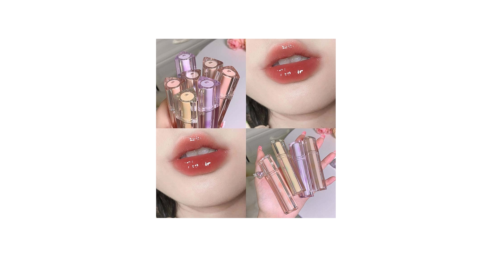 Amazon | Yyiingkku ウォーターグロス、 リップグロス、 ジェリー