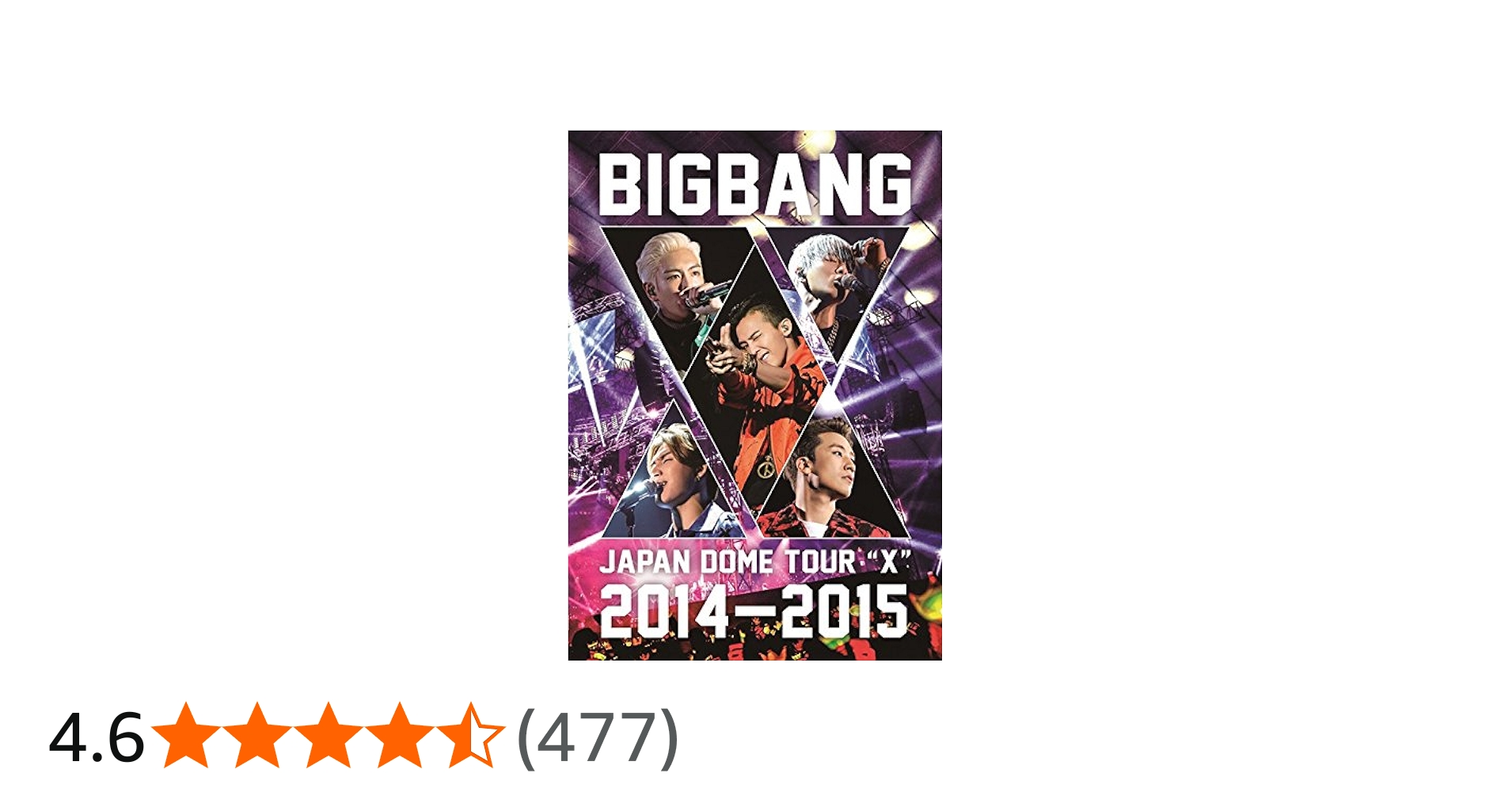 Amazon.co.jp: BIGBANG JAPAN DOME TOUR 2014~2015“X” : BIGBANG