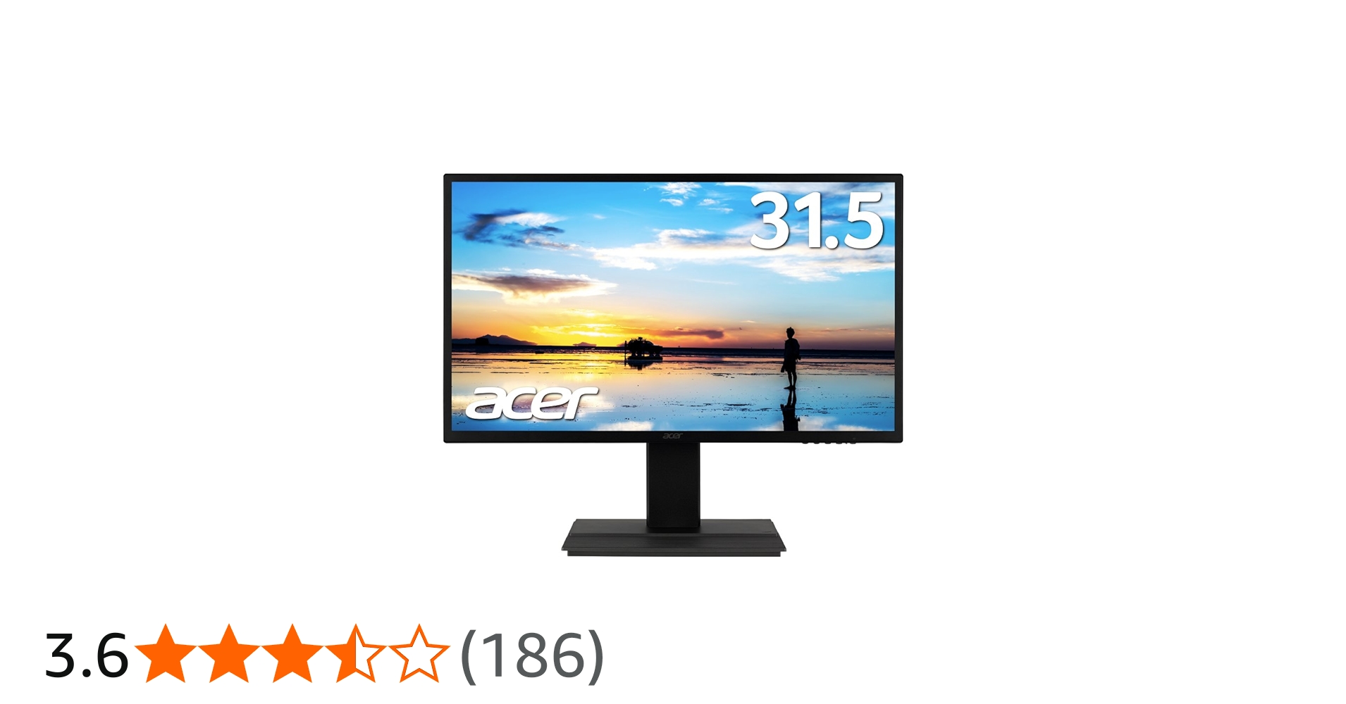 Amazon.co.jp: Acer 31.5型ワイド液晶ディスプレイ EB321HQUBbmidphx