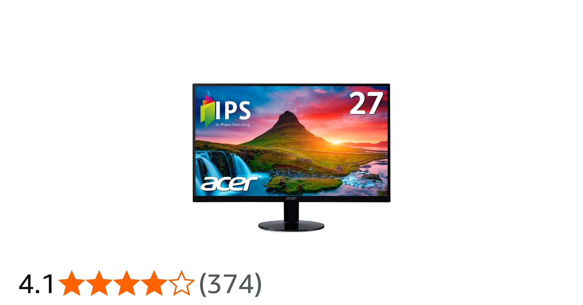 Amazon.co.jp: Acer モニター ディスプレイ AlphaLine 27インチ