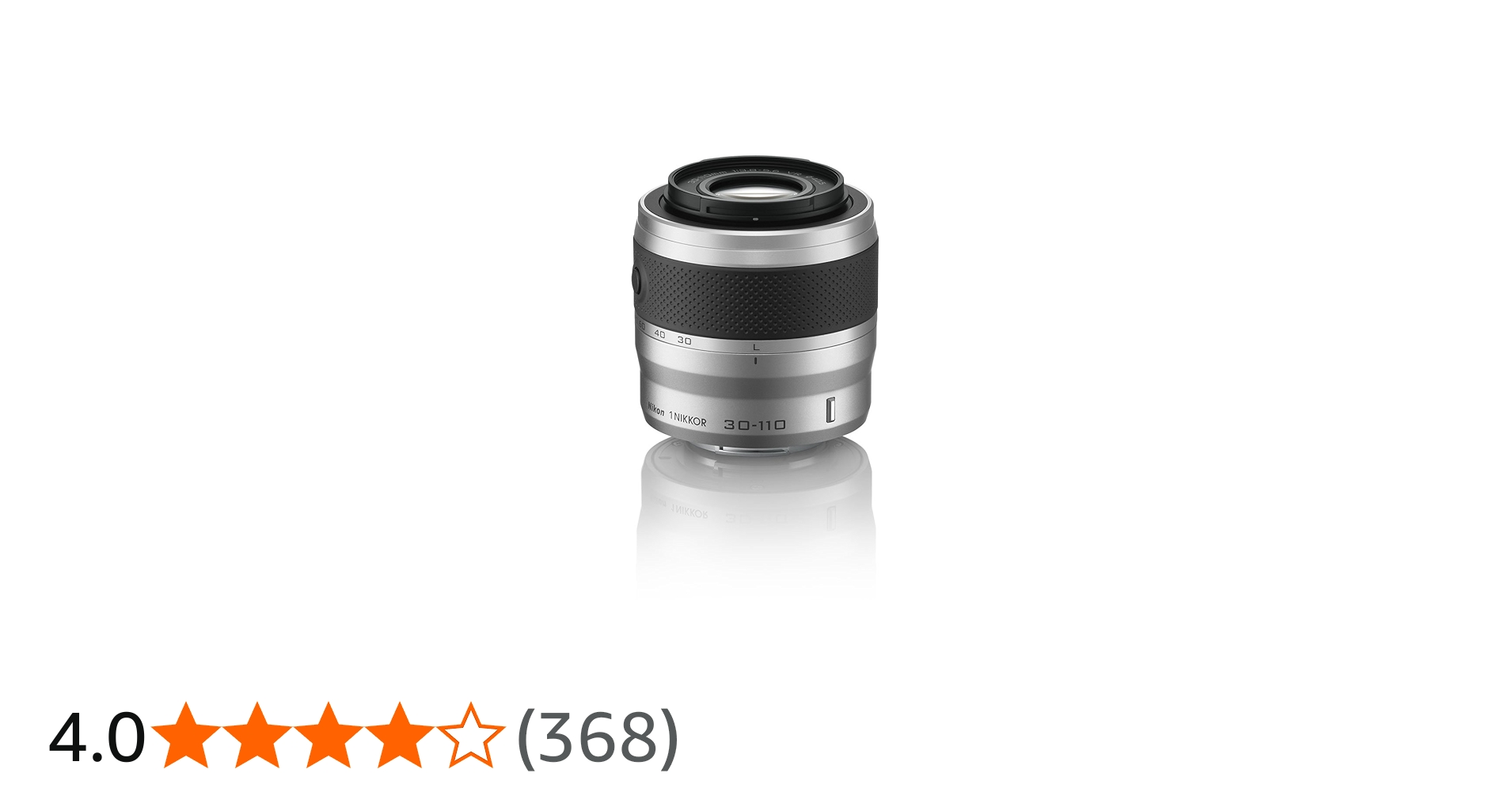 Amazon.co.jp: Nikon 望遠ズームレンズ 1 NIKKOR VR 30-110mm f/3.8