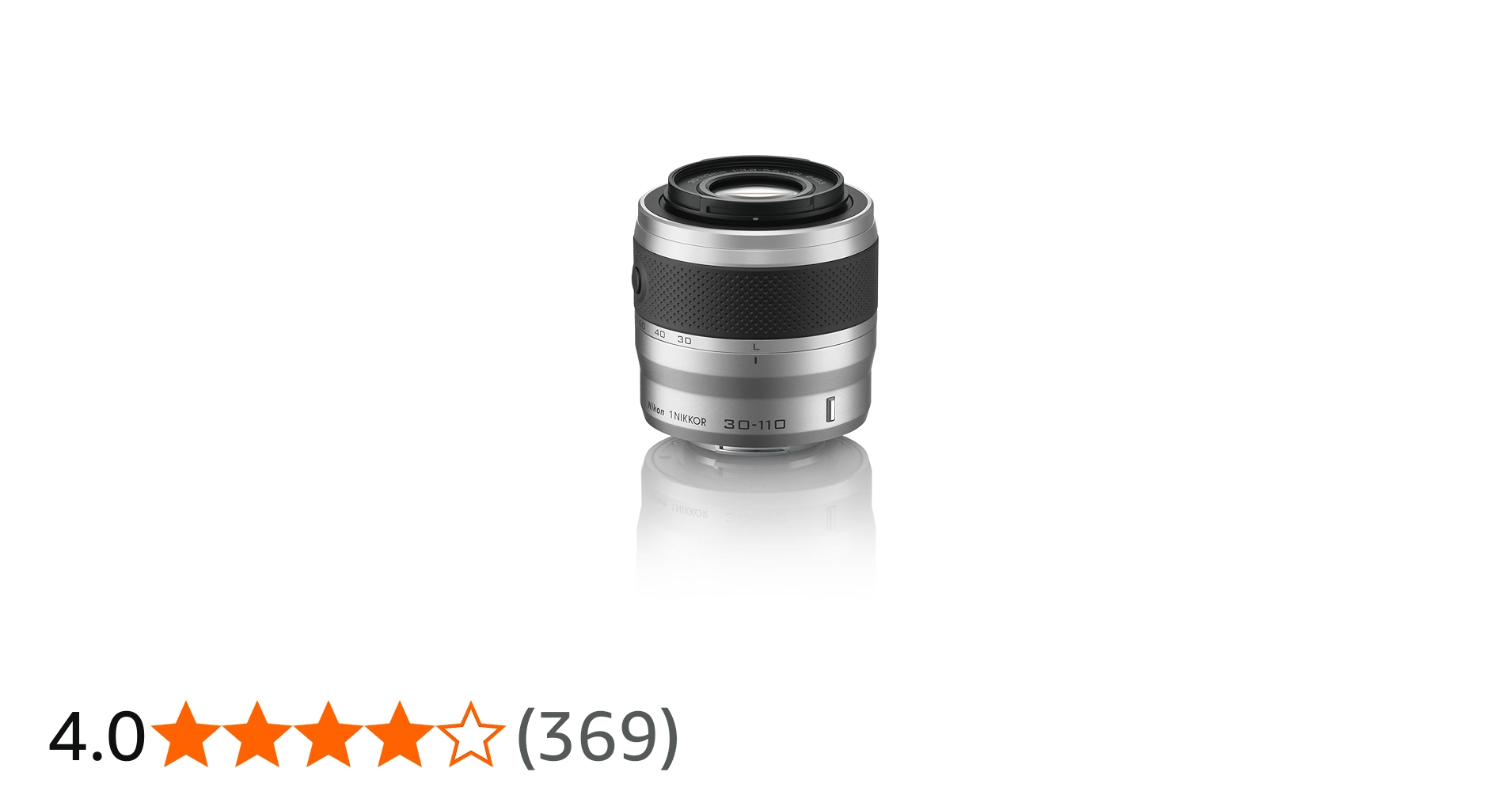 Amazon.co.jp: Nikon 望遠ズームレンズ 1 NIKKOR VR 30-110mm f/3.8