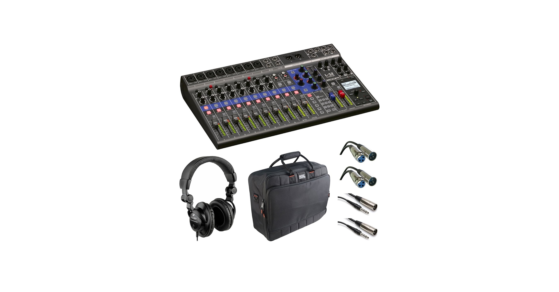 Amazon.com: Zoom LiveTrak L-12-12-Channel Digital Mixer