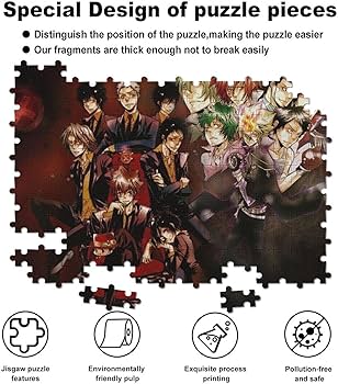 Amazon.co.jp: 家庭教師ヒットマンREBORN! ジグソーパズル 木製の