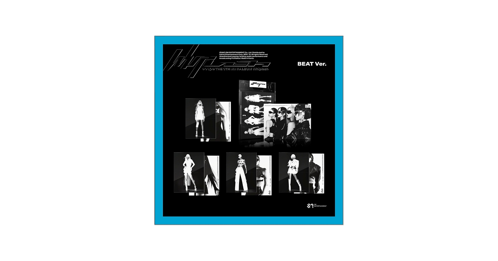 Amazon.com: aespa Whiplash 5th Mini Album (BEAT Ver - Karina Ver