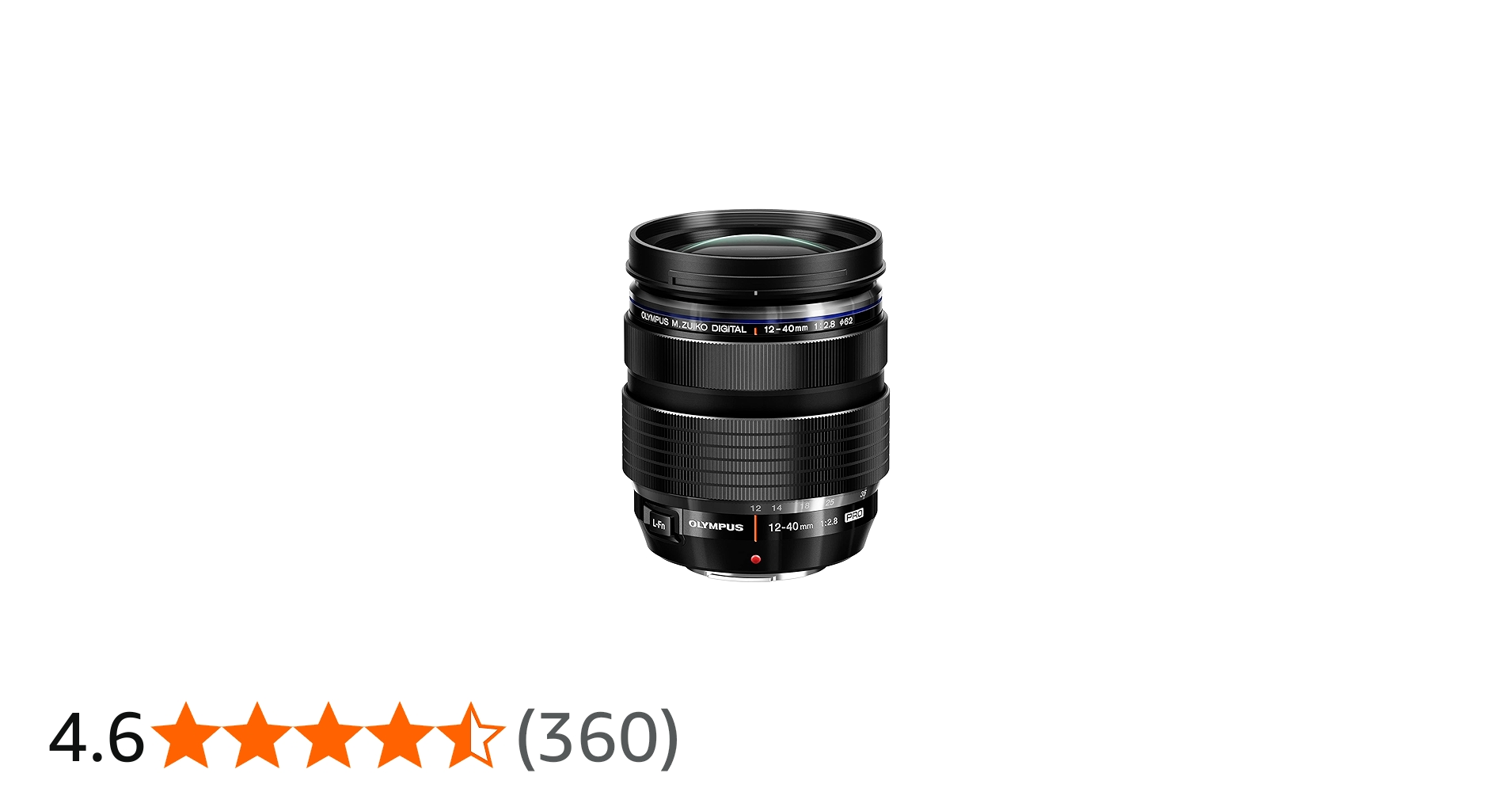 Amazon.co.jp: M.ZUIKO DIGITAL ED 12-40mm F2.8 PRO BLK : 家電＆カメラ