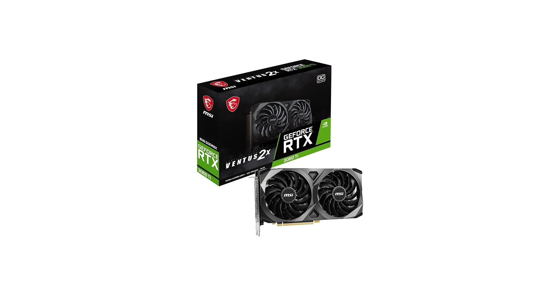 Amazon.com: MSI Gaming GeForce RTX 3060 Ti LHR 8GB GDRR6X, Boost