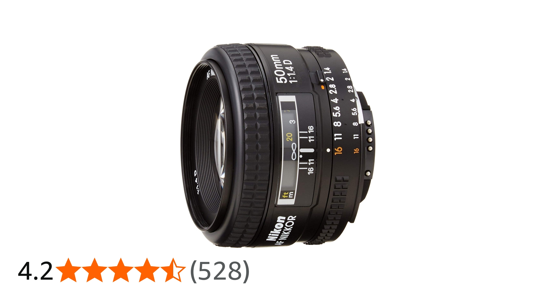 Amazon.co.jp: Nikon 単焦点レンズ Ai AF Nikkor 50mm F1.4D フル