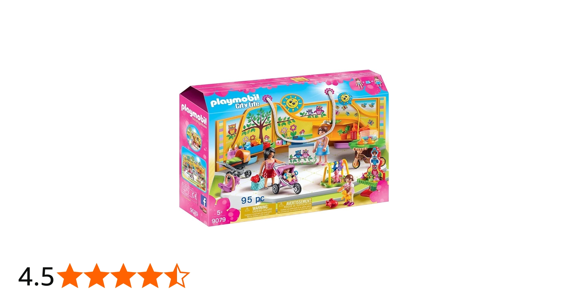 PlayMOBIL 9079 City Life Baby Store, For Children Ages 5+, Fun