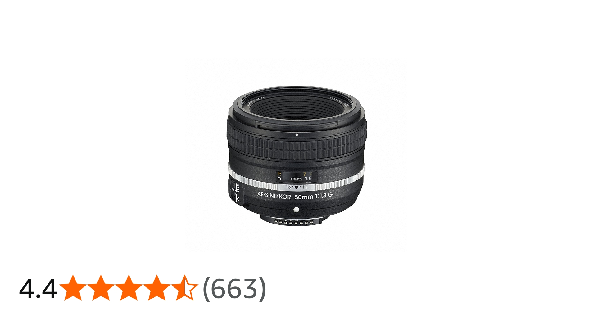 Amazon | Nikon 単焦点レンズ AF-S NIKKOR 50mm f/1.8G(Special