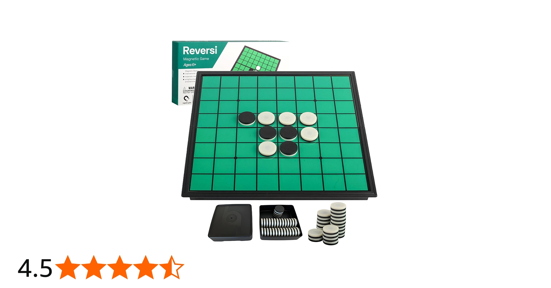 Amazon | Othello ボードゲーム - Vikutu 9.8インチ ボードゲーム