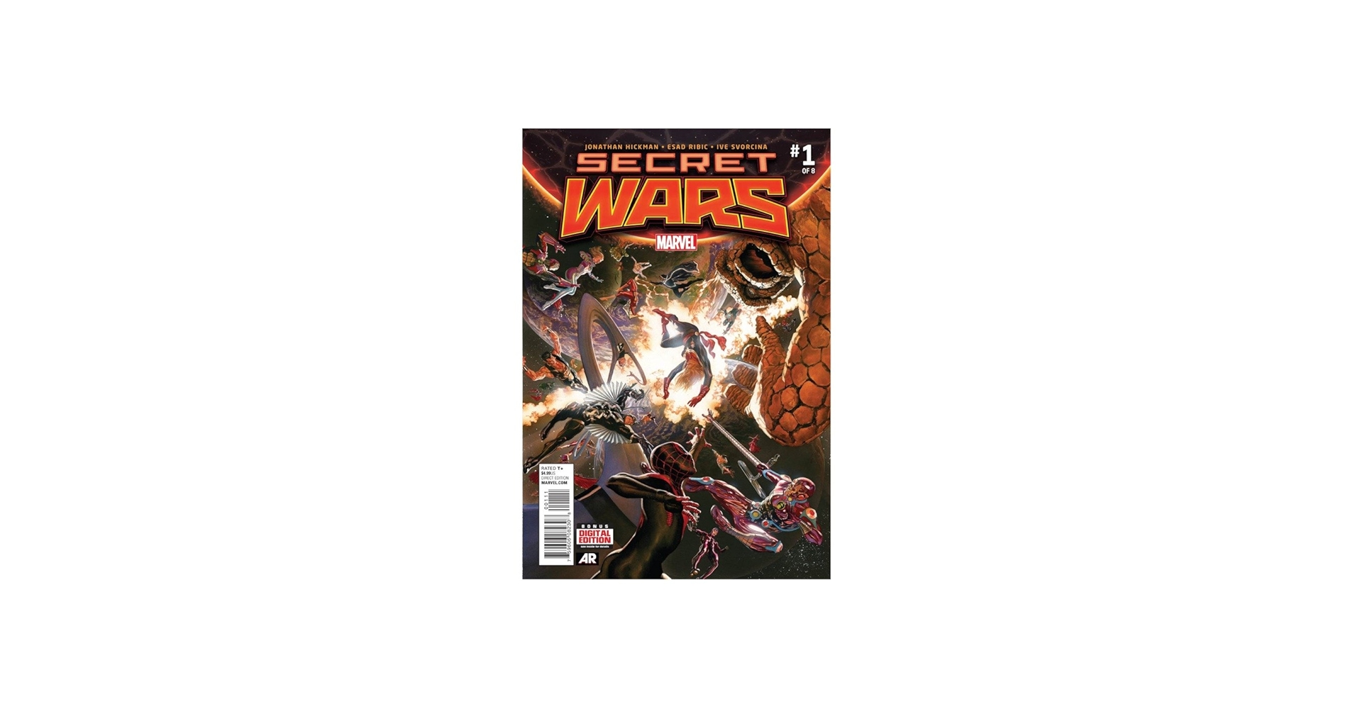Secret Wars #1 of 8 First Printing: Jonathan Hickman: Amazon.com