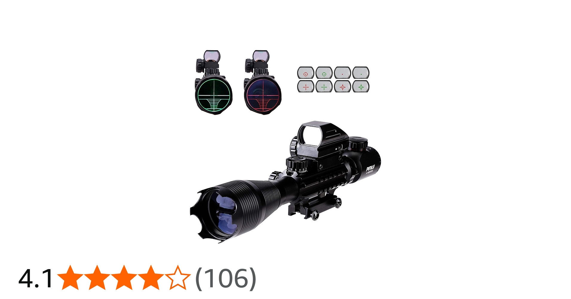 Amazon.co.jp: Pinty(ピンディー) 4-16x50 EG ライフルスコープ