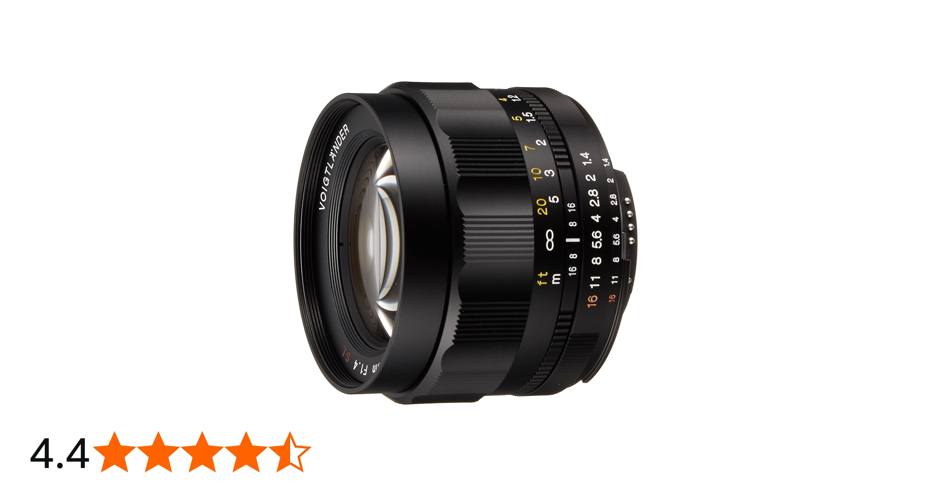 Amazon.co.jp: VoightLander 単焦点レンズ NOKTON 58mm F1.4 SLII N Ai