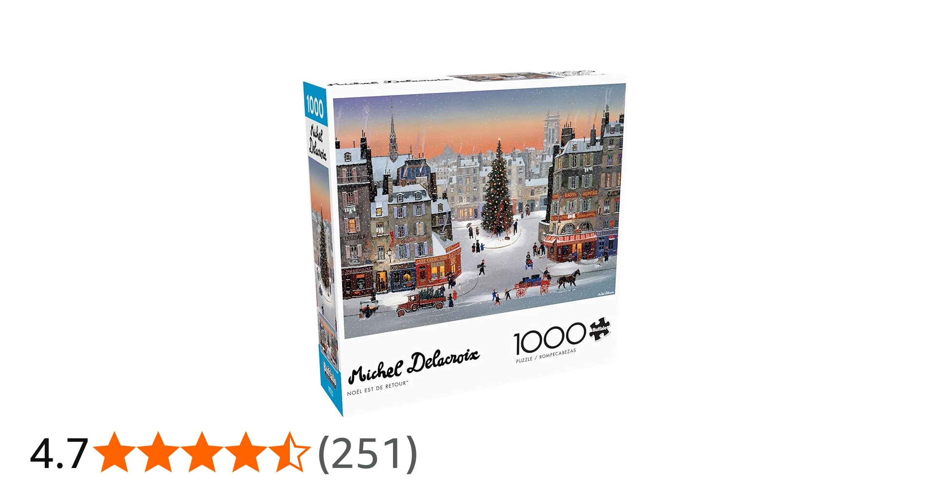 廃盤品 ミッシェル・ド ラクロワ エッフェル塔1000ピース