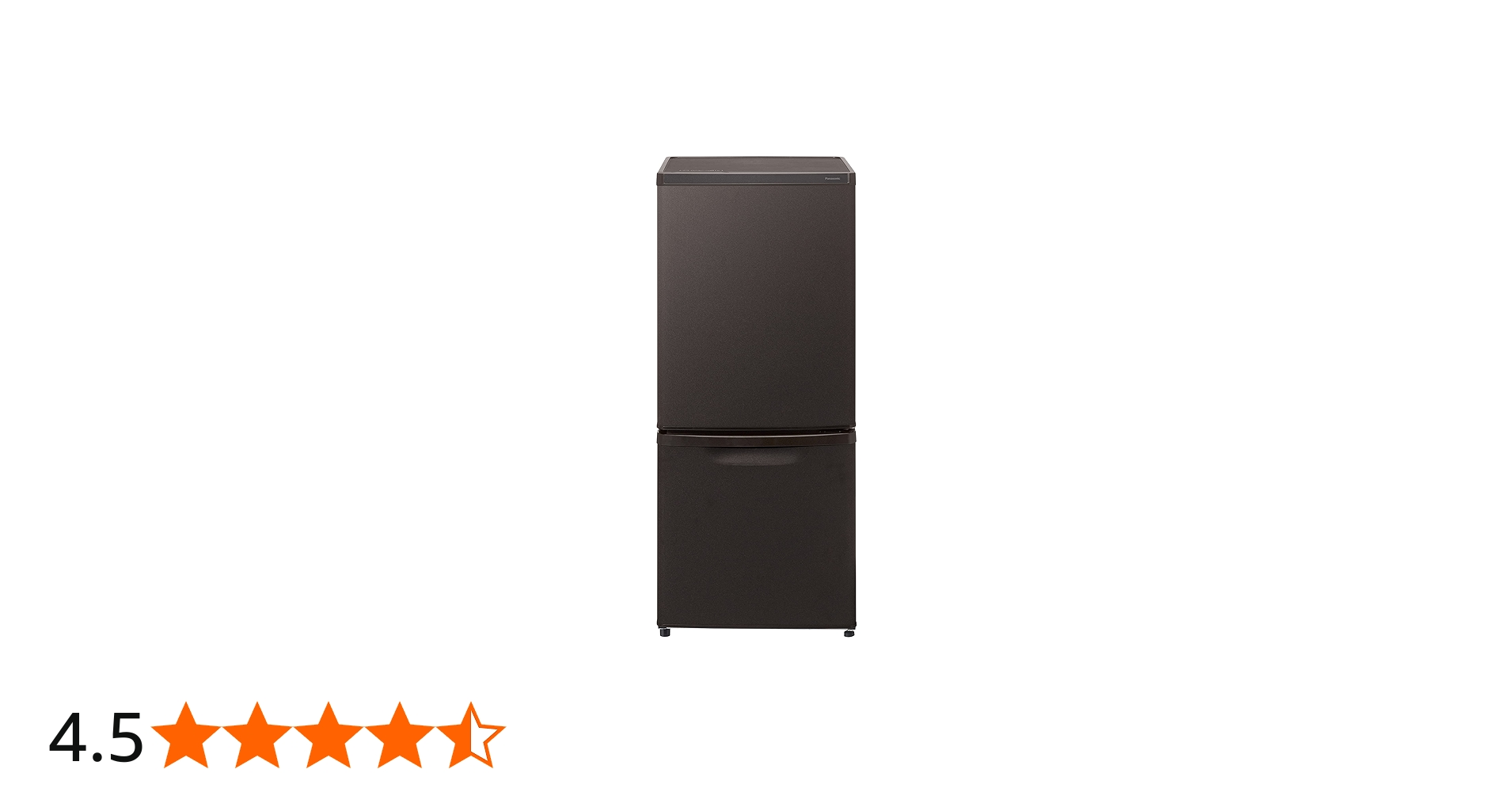 Amazon | パナソニック 冷蔵庫 幅48cm 138L 右開き NR-B14HW-T マット