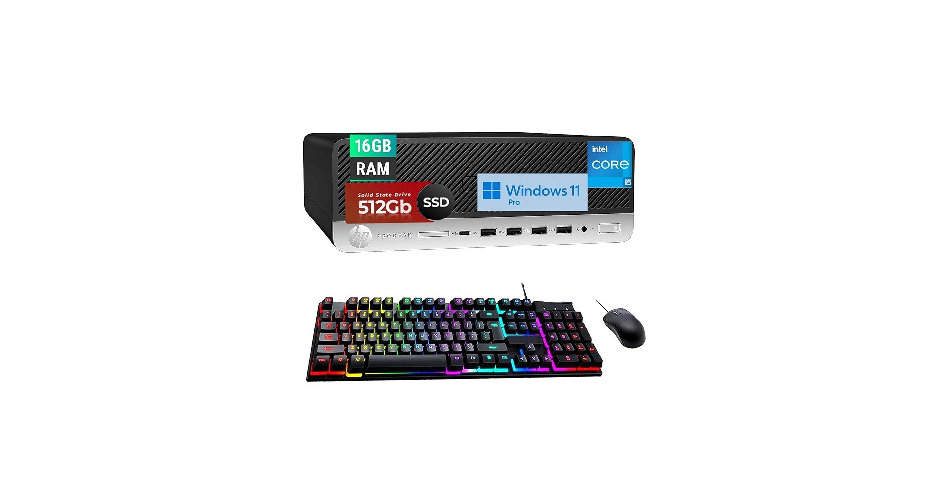 Amazon.com: HP Desktop ProDesk 600 G5 SFF, Core i5-9500 3.0GHz