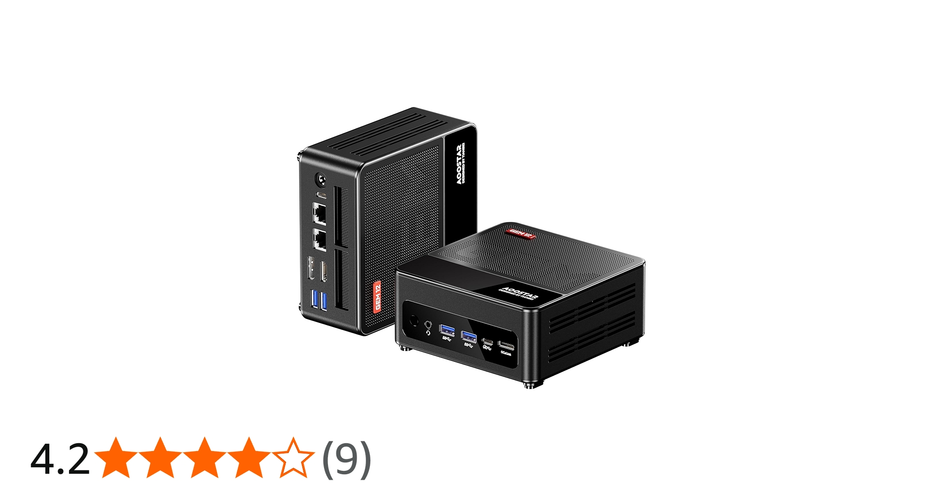 新品未開封AOOSTARミニpc ryzen7 8745HS 64G/512GB 新品未開封AOOSTAR