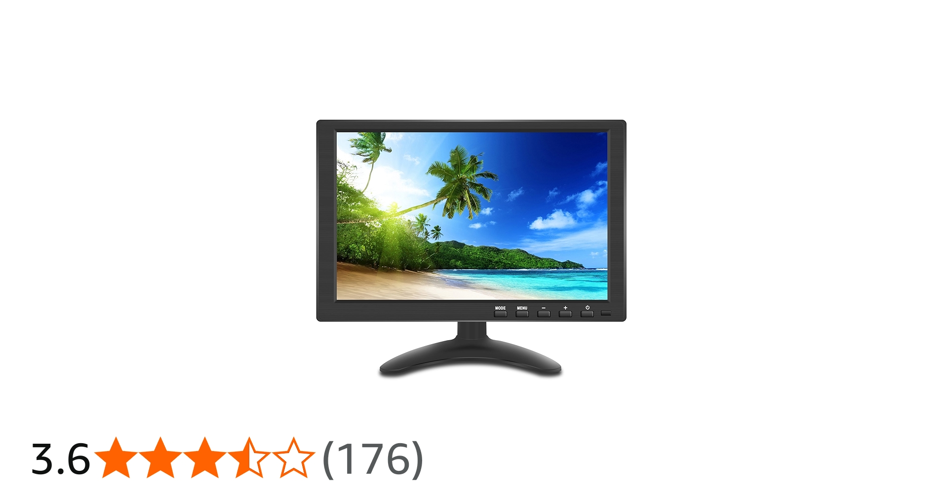 Amazon.co.jp: 10.1インチ 液晶 小型 モニター IPS 1280*800 全視野