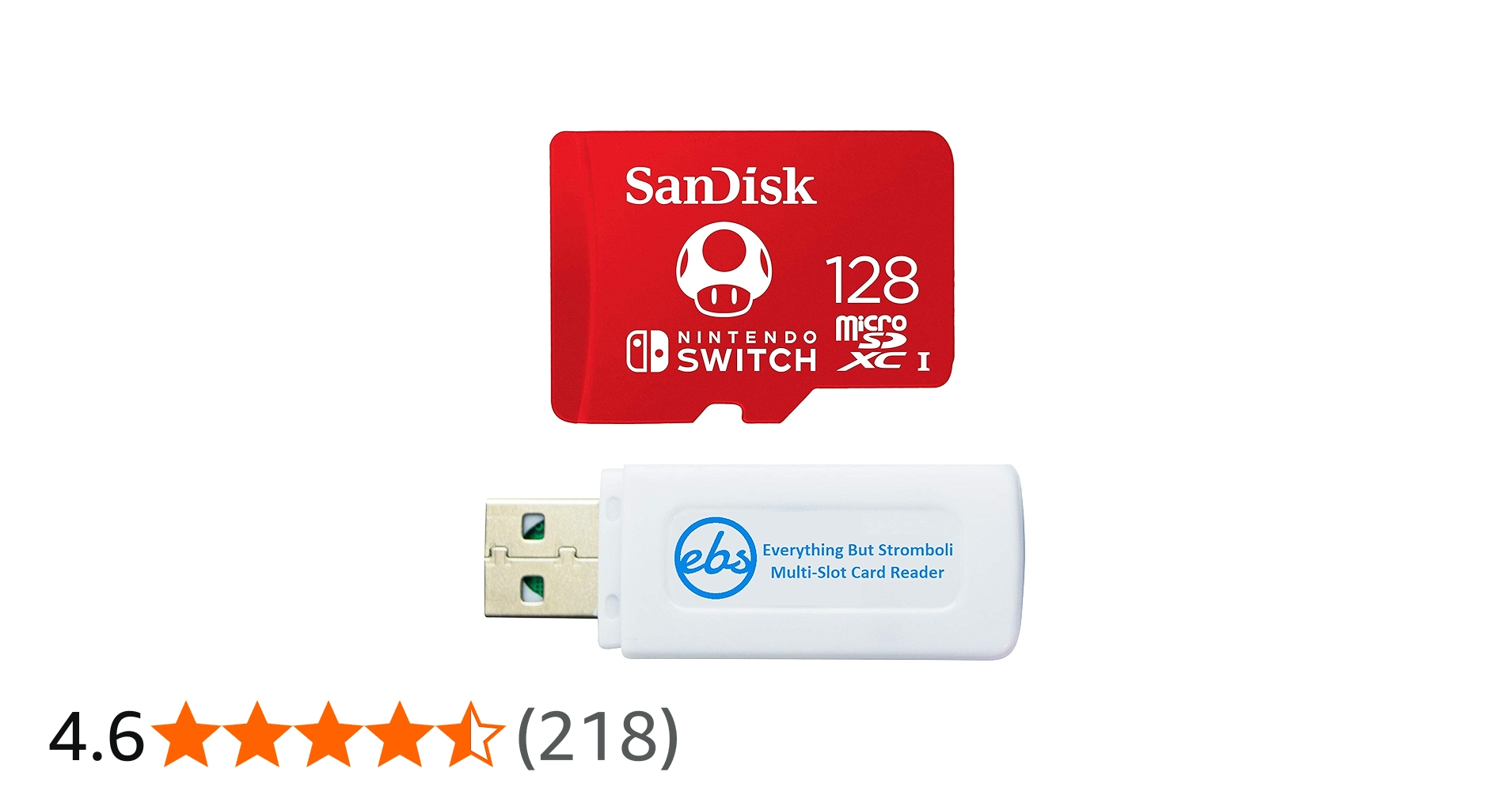 Amazon | SanDisk 128GB Nintendo Switch Micro SD Card/Switch Lite