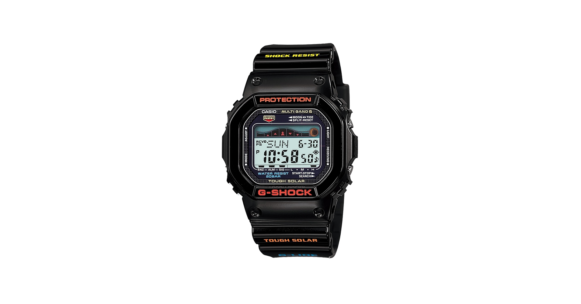 Amazon.com: Casio Men's GWX-5600-1JF G-Shock G-Lide Tough Solar