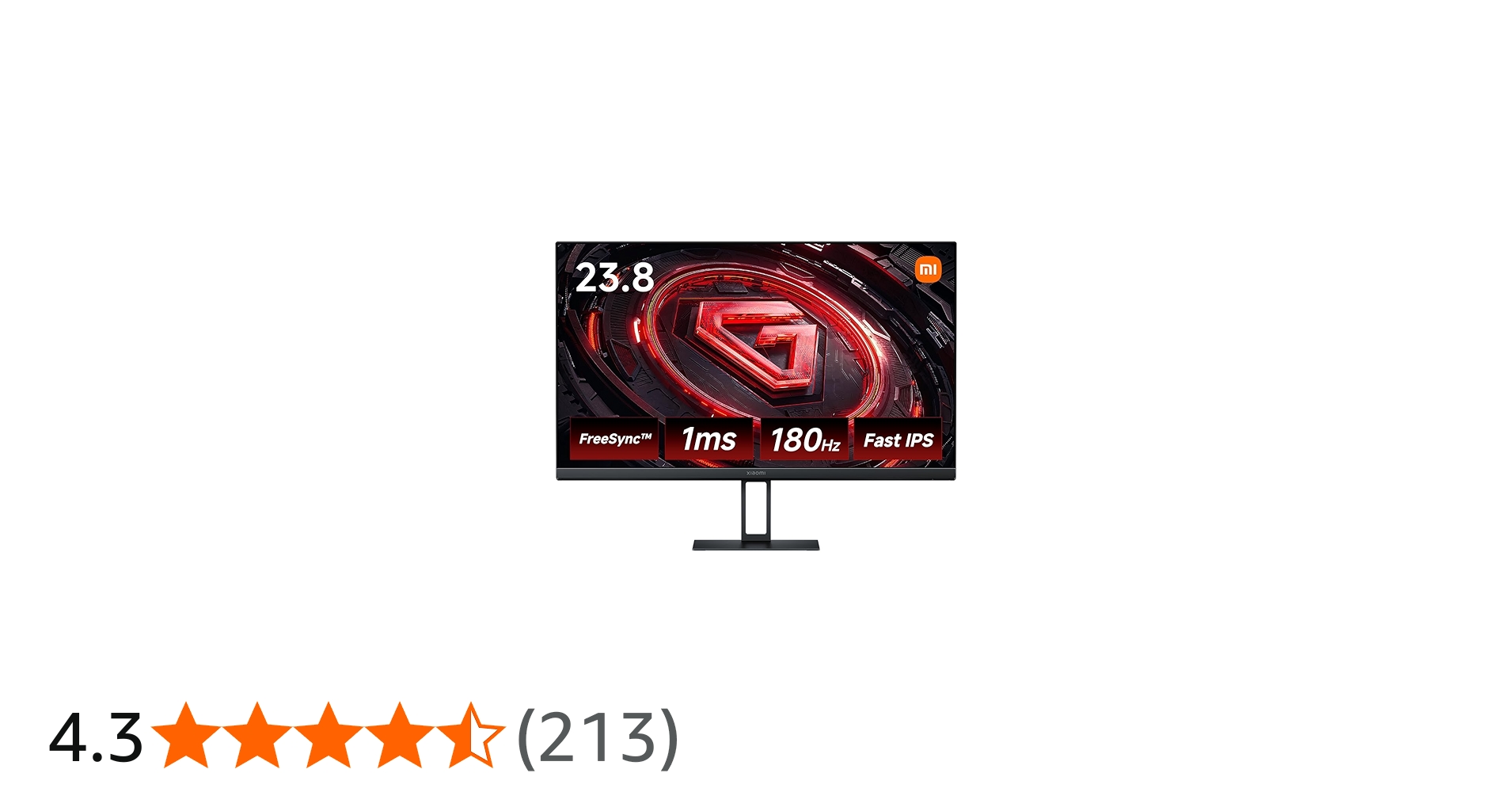 Amazon.co.jp: Xiaomi ゲーミングモニター G24i 23.8インチ