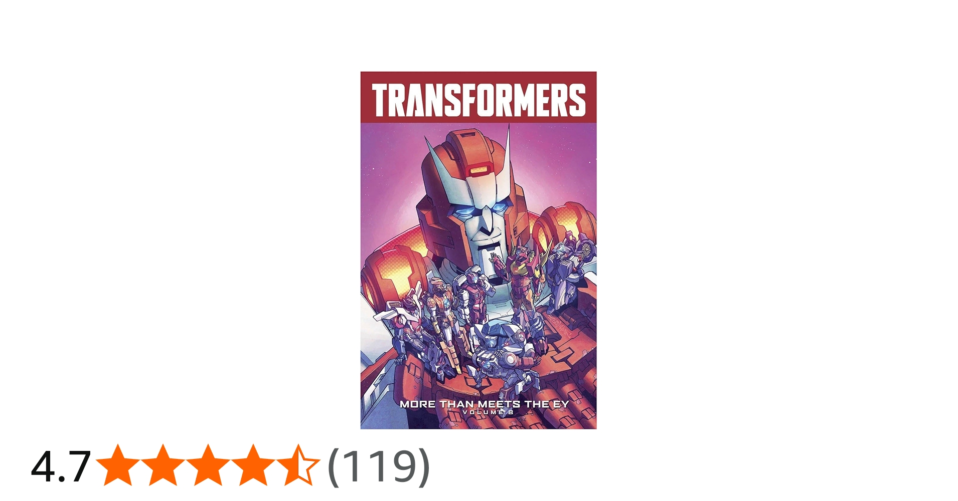 Amazon | Transformers: More Than Meets The Eye Volume 8 | Roberts