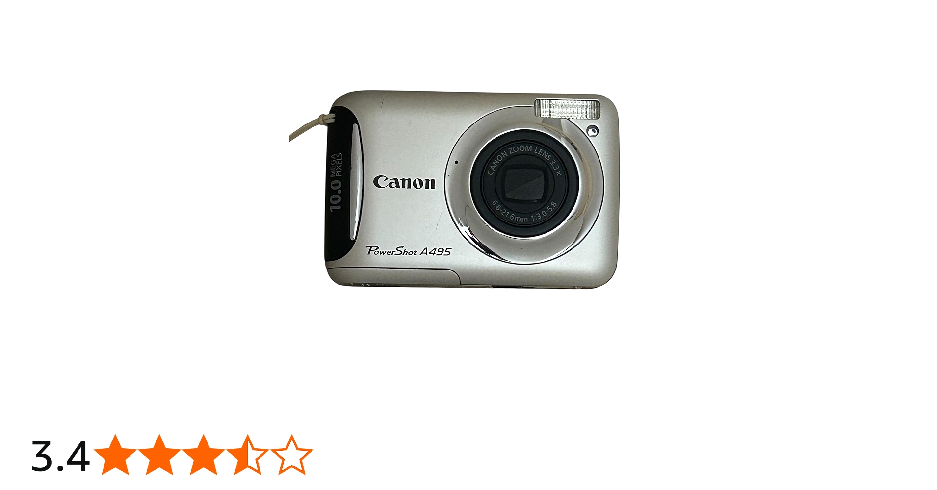Amazon | PowerShot A495 シルバー Canon | コンパクト 通販