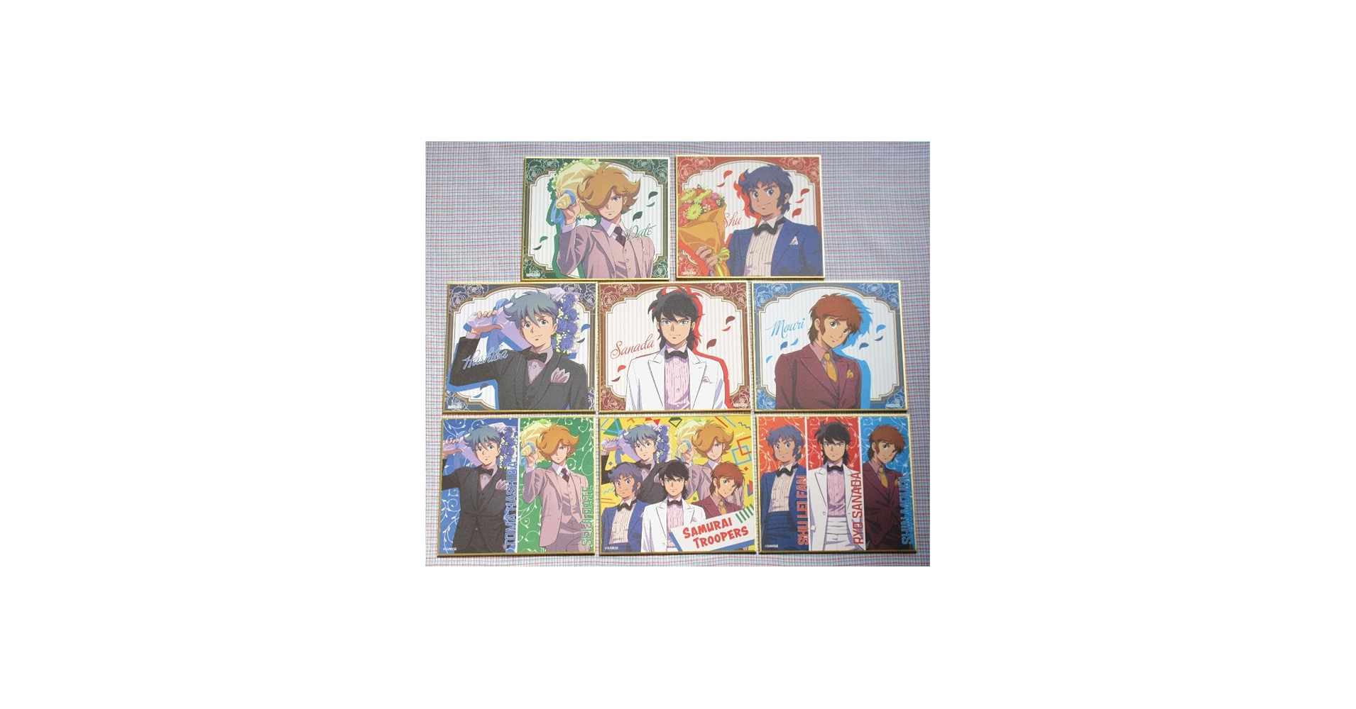 Amazon.co.jp: 鎧伝サムライトルーパー ミニ色紙 全8種 フルコンプ