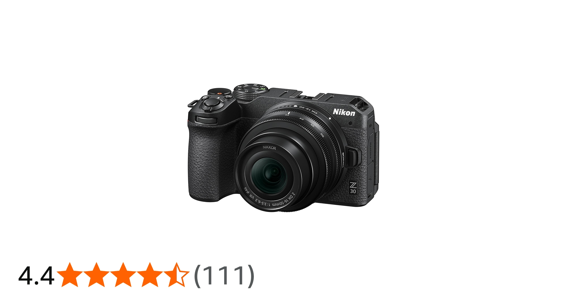 Amazon | Nikon ニコン ミラーレス一眼 Z30 16-50 VR レンズキット Z