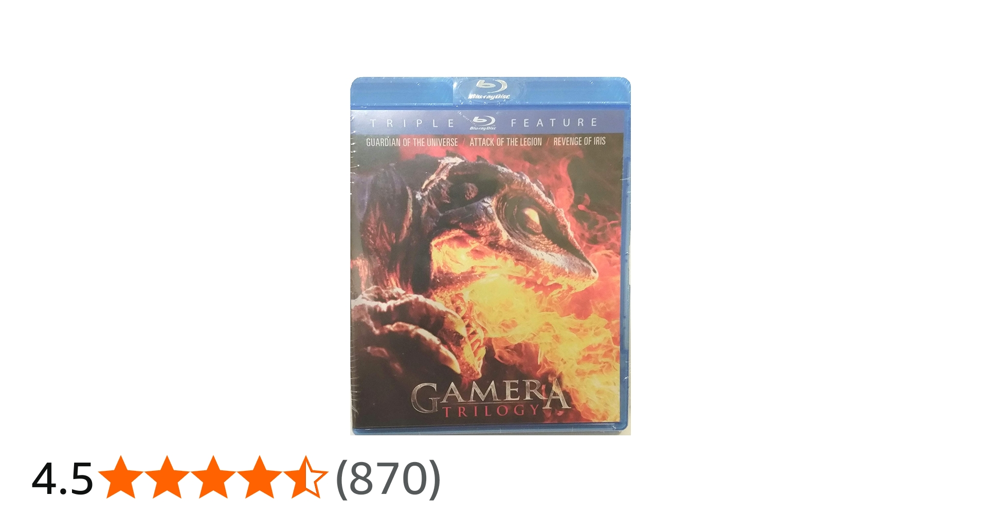 Amazon.co.jp: ガメラ トリロジー 平成版ガメラ3部作収録 Blu-ray BOX