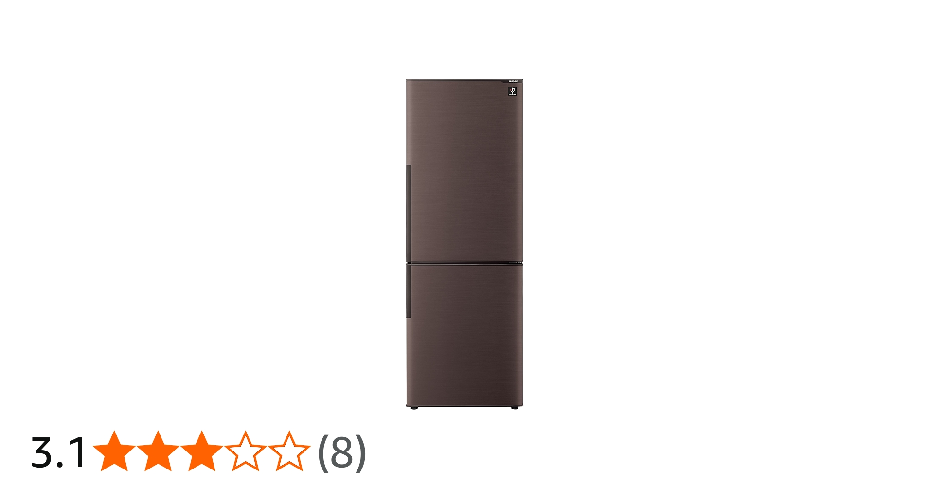 Amazon.co.jp: シャープ 冷蔵庫 プラズマクラスター搭載 271Lタイプ