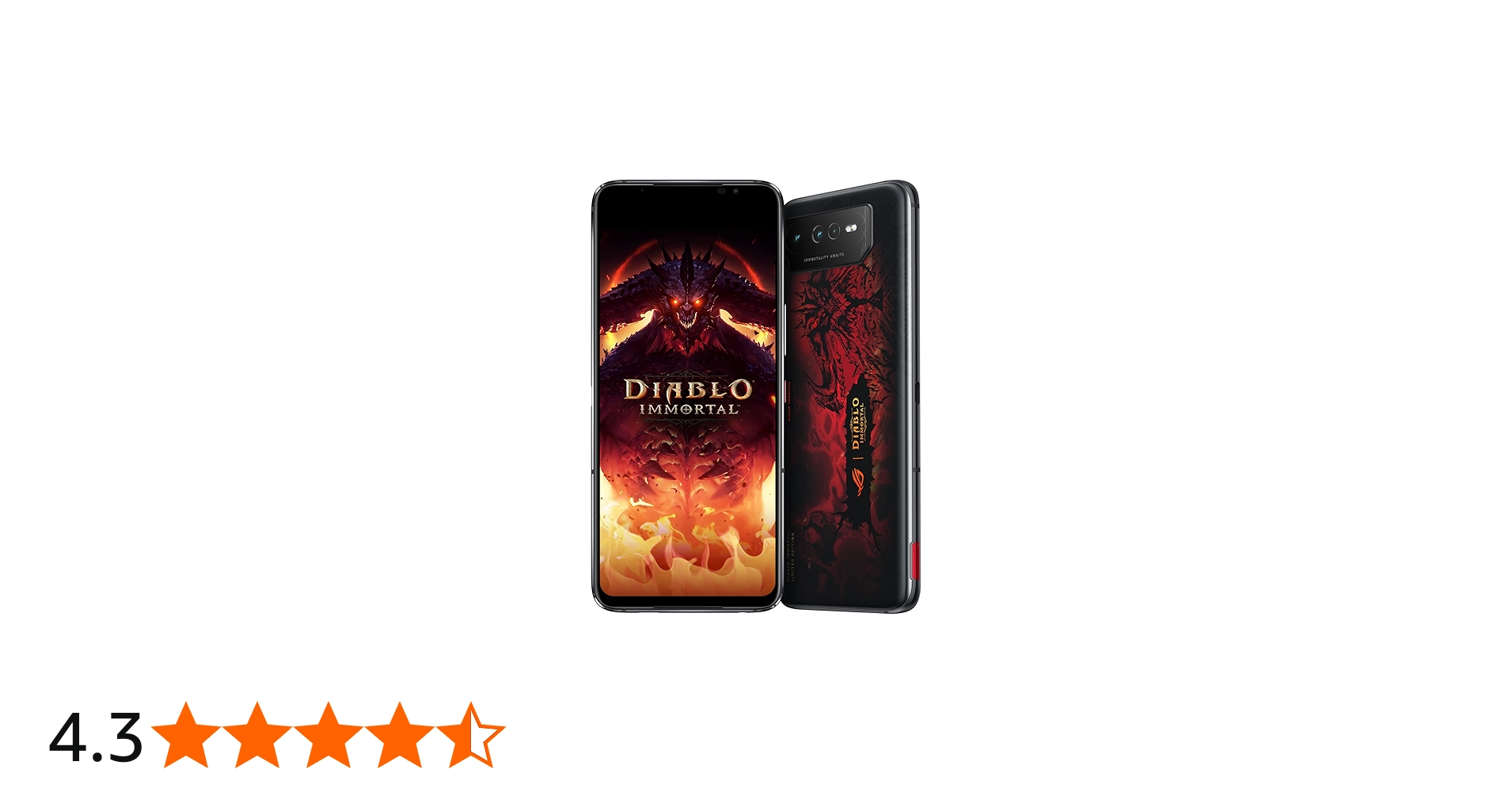 Asus Rog Phone 6 DIABLO IMMORTAL EDITION Dual-SIM 512GB ROM + 16GB