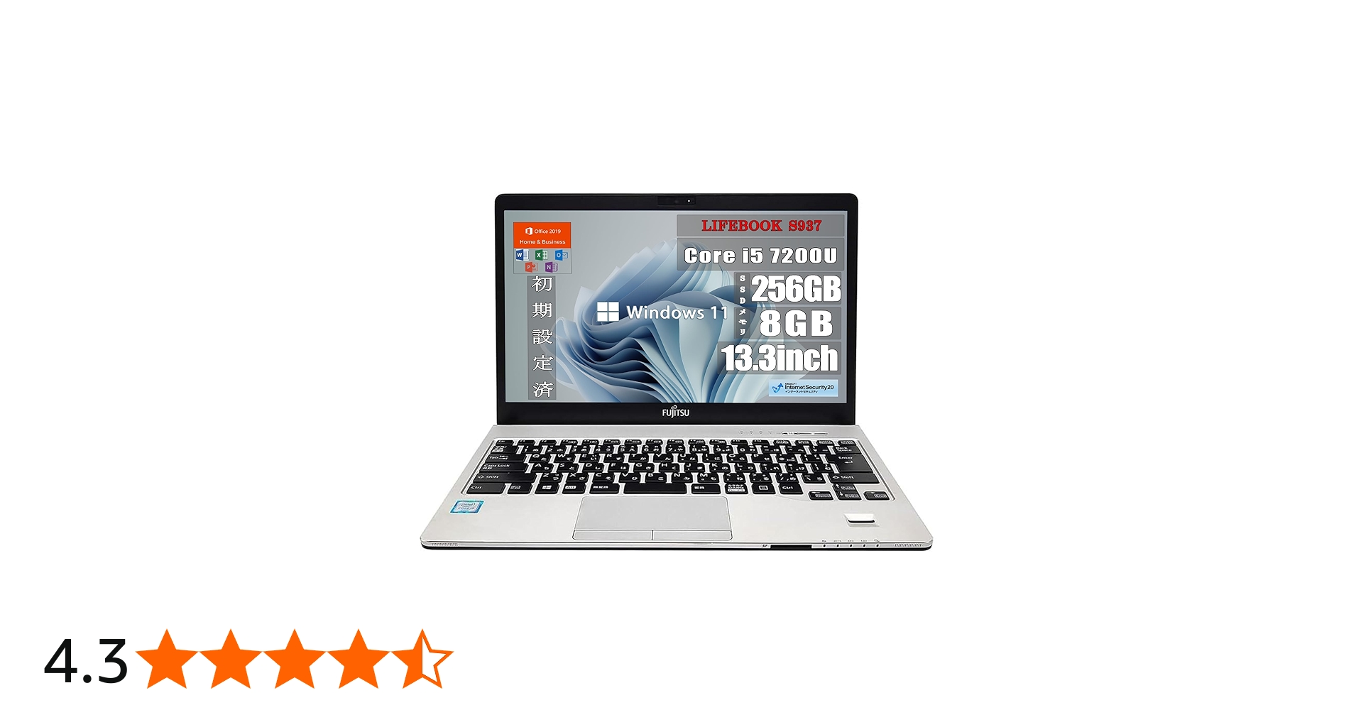 Amazon | 【整備済み品】 富士通 ノートパソコン LIFEBOOK S937 13.3