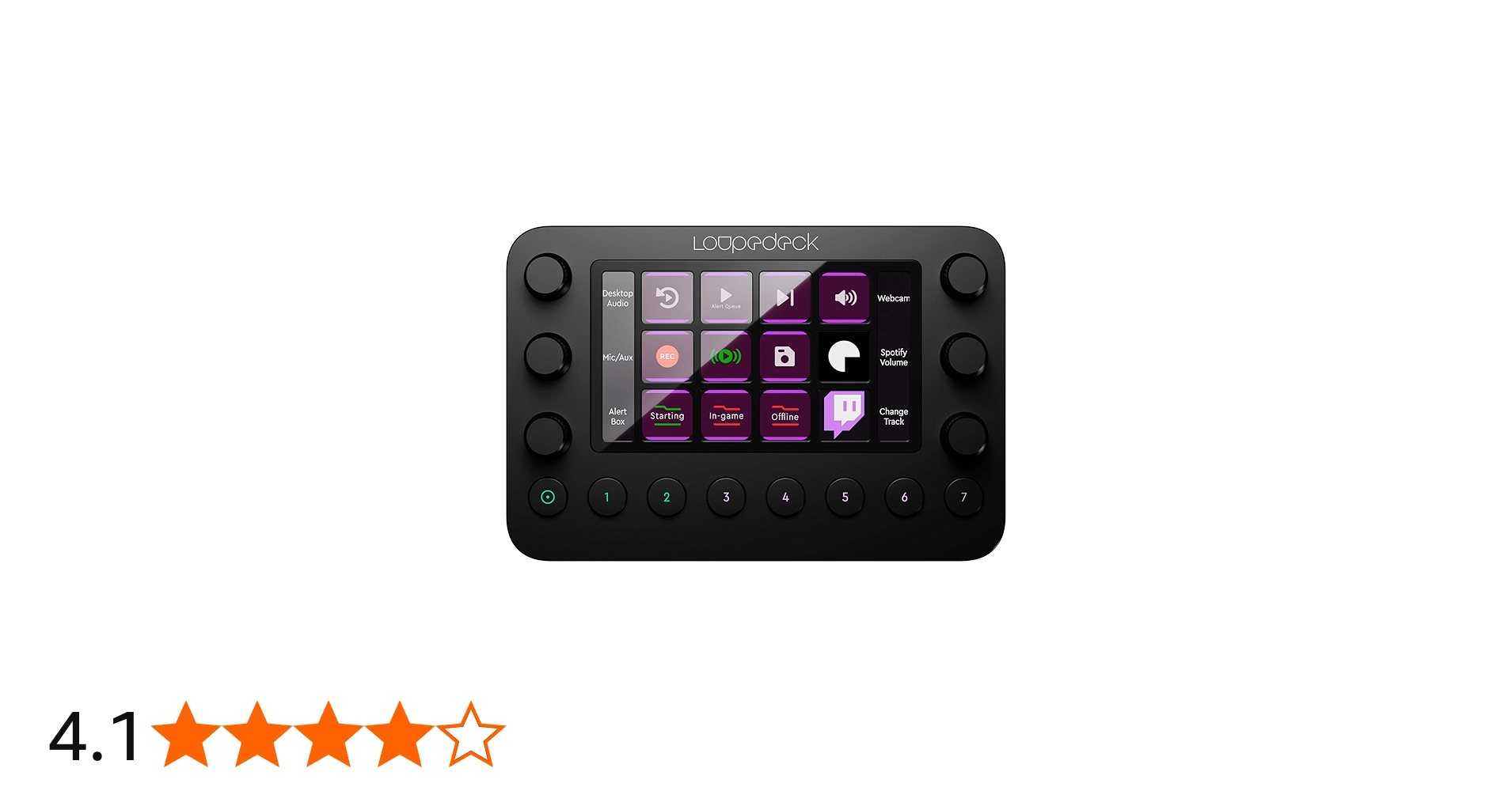 Loupedeck Live – The Custom Console for Live Streaming, Photo and