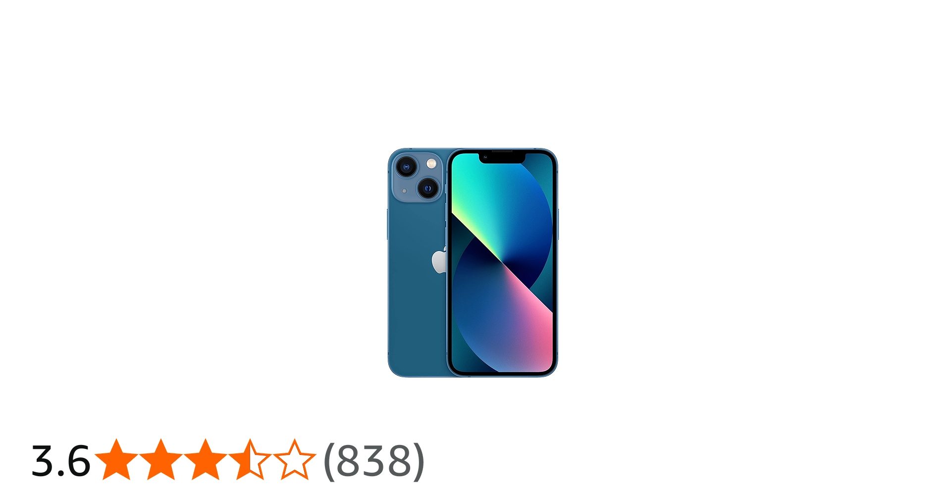 Amazon | 【整備済み品】 Apple iPhone 13 mini 128GB ブルー SIM