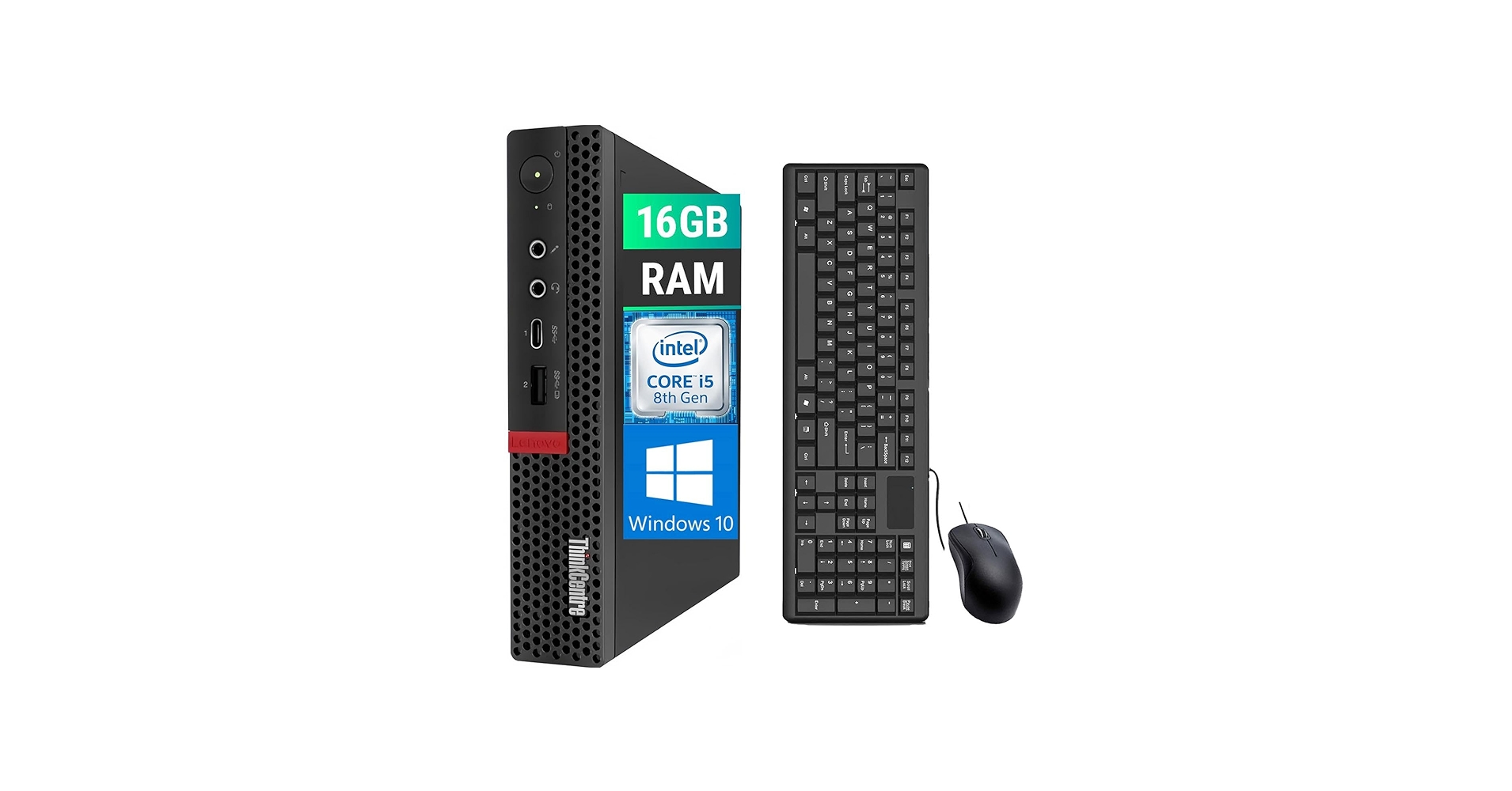 Amazon.com: Lenovo ThinkCentre M720q Tiny Desktop Computer PC