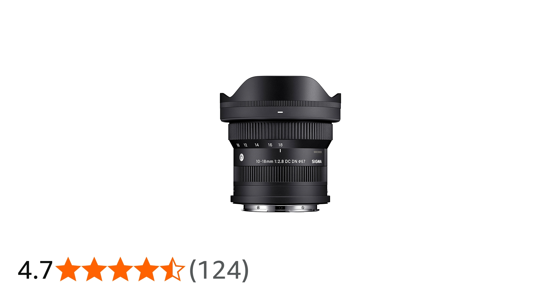 Amazon.co.jp: シグマ(Sigma) レンズ 10-18mm F2.8 DC DN Lマウント