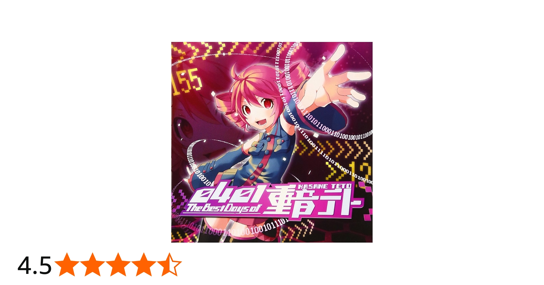 Amazon.co.jp: 0401 - The Best Days of 重音テト - V.A.: ミュージック