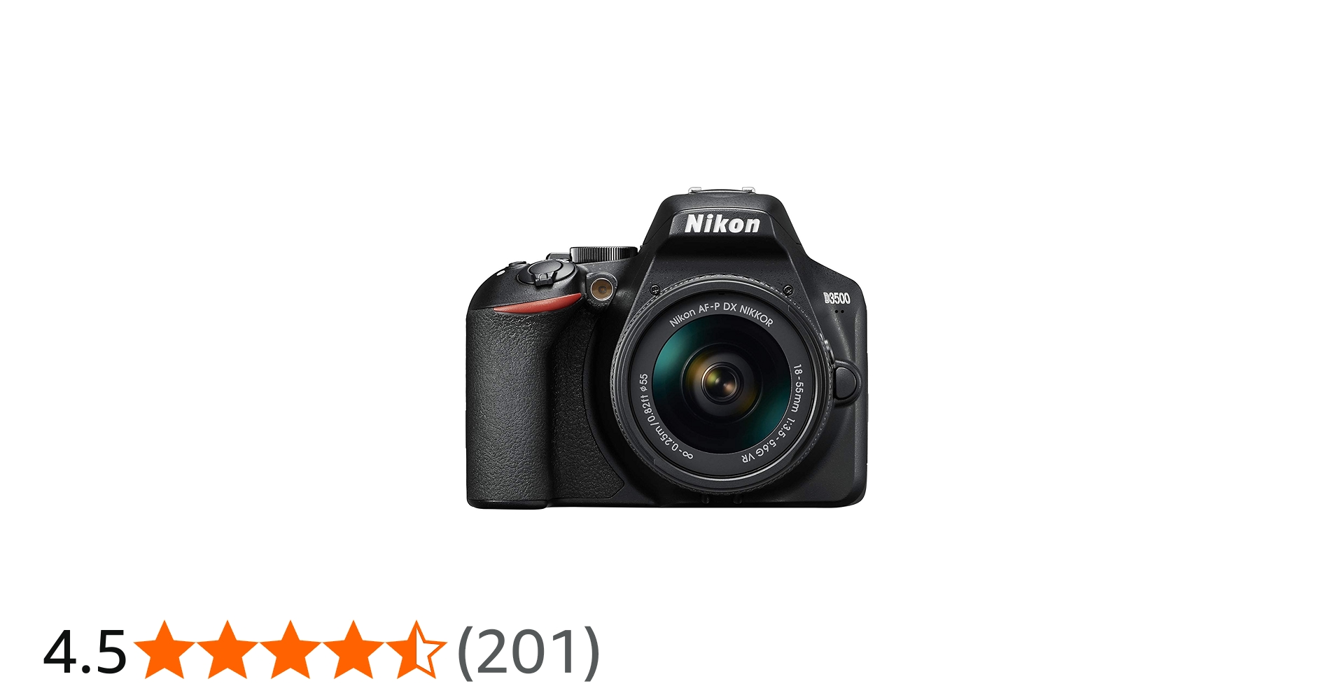 Amazon Canada: Nikon D3500 AF-P DX NIKKOR 18-55mm f/3.5-5.6G VR