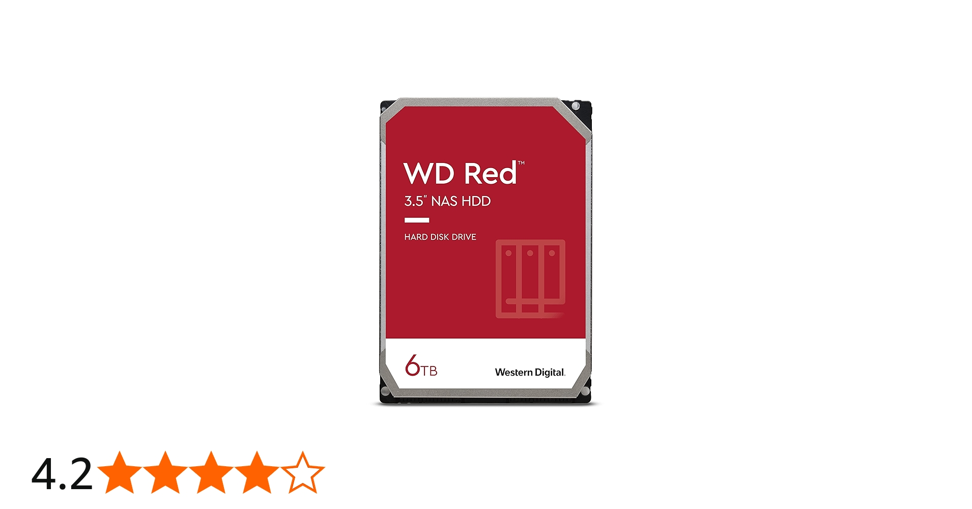 Amazon | Western Digital HDD 6TB WD Red NAS RAID 3.5インチ 内蔵HDD
