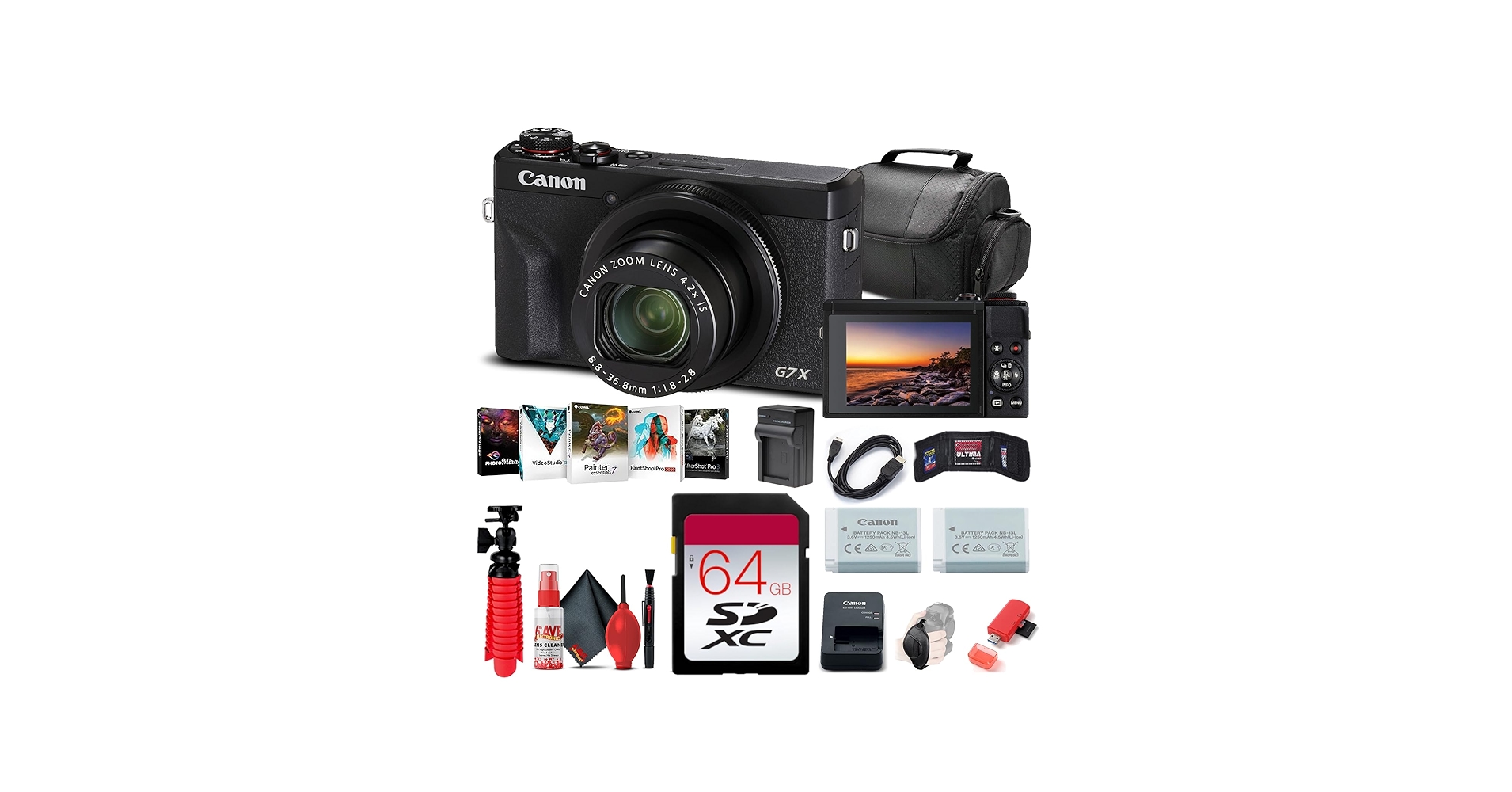 Amazon.com : Canon PowerShot G7 X Mark III Digital Camera (Black