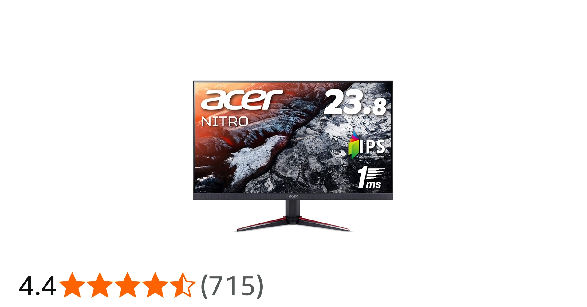 Amazon.co.jp: Acer ゲーミングモニター ディスプレイ Nitro 23.8