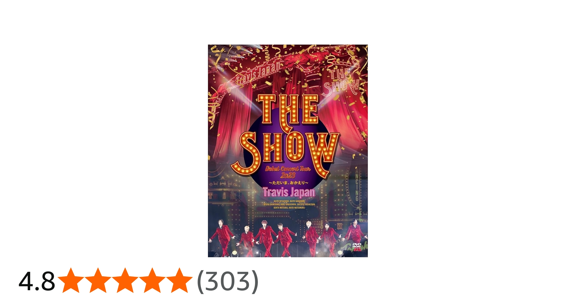 Amazon.co.jp: Travis Japan Debut Concert 2023 THE SHOW～ただいま