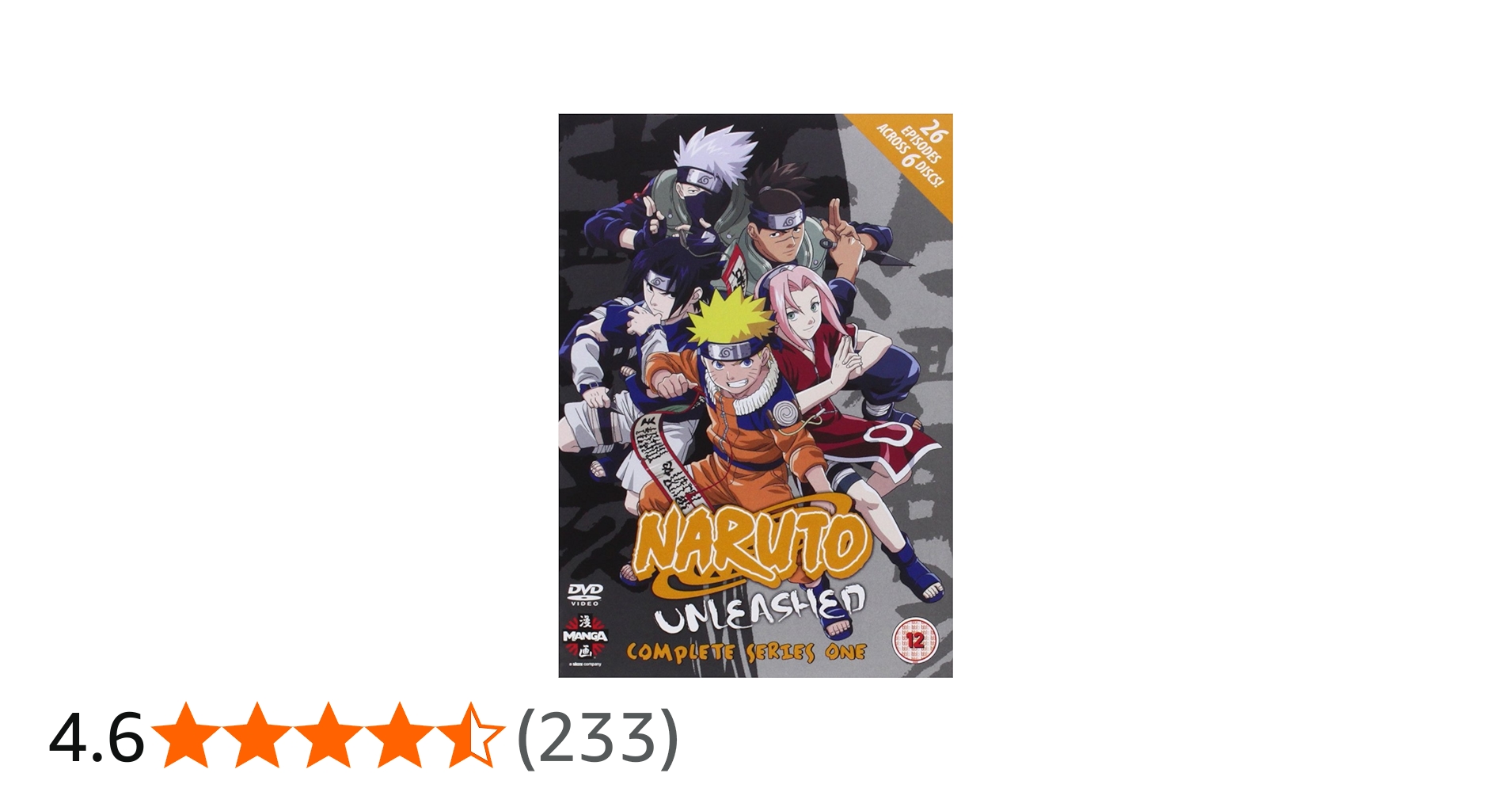 Amazon.co.jp: ナルト / NARUTO コンプリート DVD-BOX1 (1-26話, 596分
